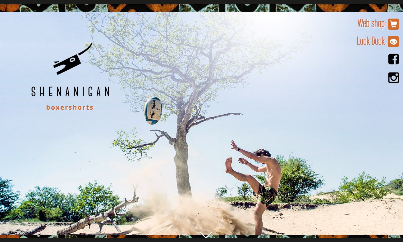 Boxer shorts van african wax prints / webwinkel